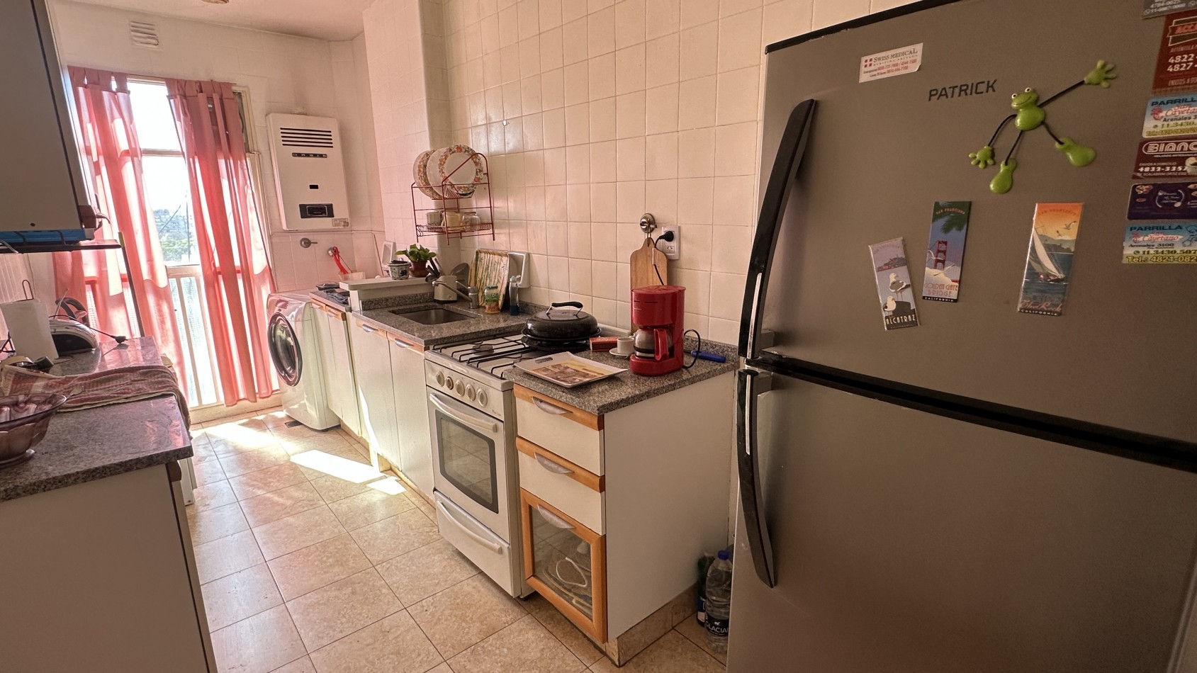 VENTA. DEPARTAMENTO 3AMB RECOLETA. CON BALCON Y COCINA INDEPENDIENTE